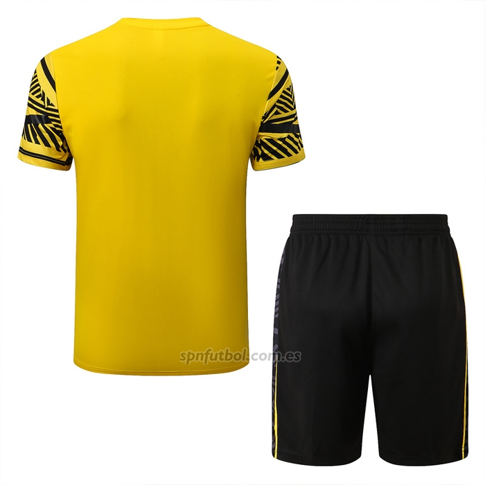 Chandal del Borussia Dortmund Manga Corta 2022-2023 Amarillo - Pantalon Corto